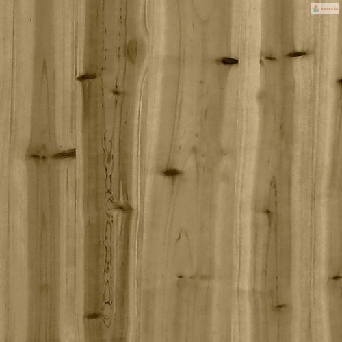 Impregnált fenyőfa kerti lábzsámoly párnával