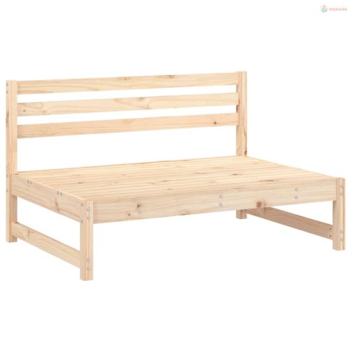 2 részes tömör fenyőfa kerti pihenőgarnitúra