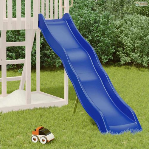 Kék polipropilén játszócsúszda 210 x 40 cm