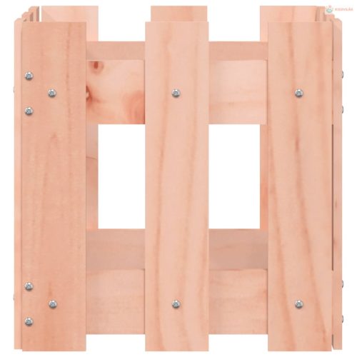 Tömör duglászfenyő növénytartó léces kialakítással 30x30x30 cm