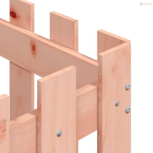 Tömör duglászfenyő növénytartó léces kialakítással 50x50x50 cm