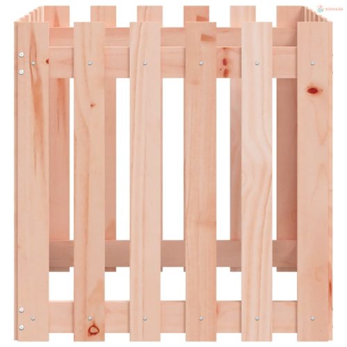 Tömör duglászfenyő növénytartó léces kialakítással 60x60x60 cm