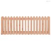 Tömör duglászfenyő kerti magaságyás kerítéssel 200x50x70 cm