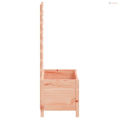 Tömör duglászfenyő kerti növénytartó állvánnyal 79x39,5x114 cm