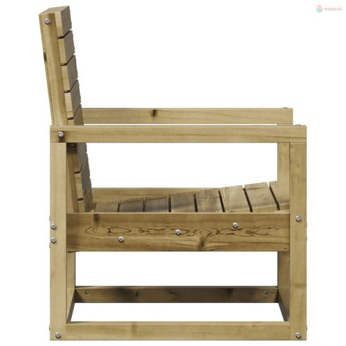 3 részes impregnált fenyőfa kerti pihenőgarnitúra