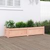 Tömör duglászfenyő kerti virágláda 150 x 31 x 31 cm