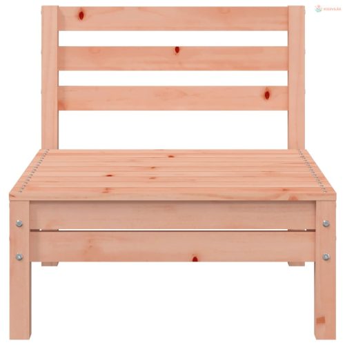 4 személyes tömör duglászfenyő kerti kanapé