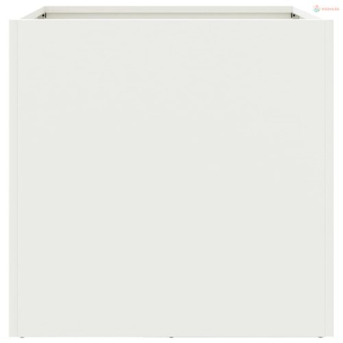 Fehér acél növénytartó 42 x 40 x 39 cm