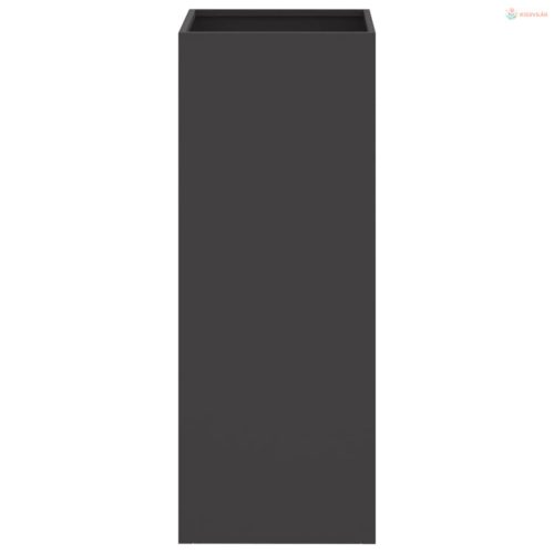 Fekete acél növénytartó 32 x 29 x 75 cm