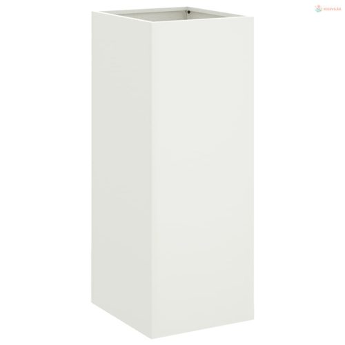 Fehér acél növénytartó 32 x 29 x 75 cm