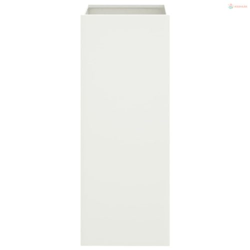 Fehér acél növénytartó 32 x 29 x 75 cm