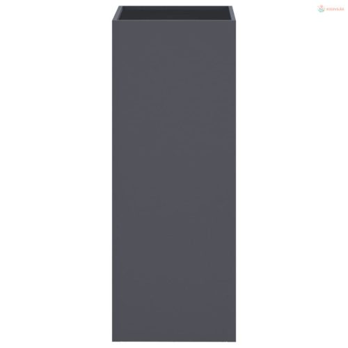 Antracitszürke acél növénytartó 32 x 29 x 75 cm