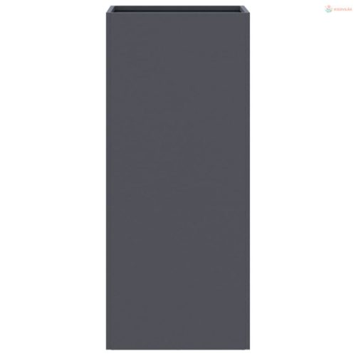 Antracitszürke acél növénytartó 32 x 29 x 75 cm