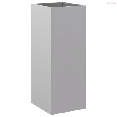 Ezüstszínű horganyzott acél növénytartó 32x29x75 cm