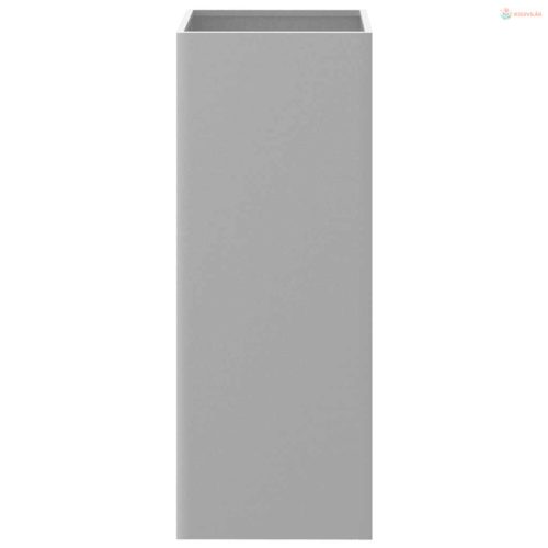 Ezüstszínű horganyzott acél növénytartó 32x29x75 cm