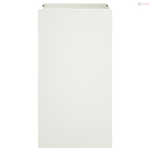 Fehér acél növénytartó 42 x 38 x 75 cm