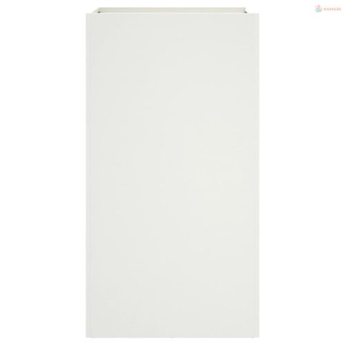 Fehér acél növénytartó 42 x 38 x 75 cm