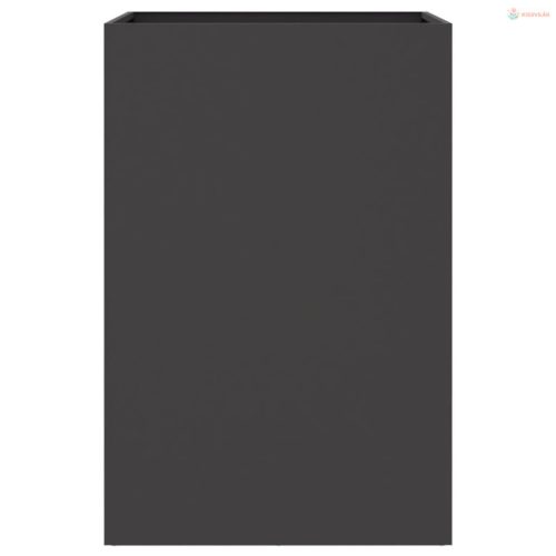 Fekete acél növénytartó 52 x 48 x 75 cm