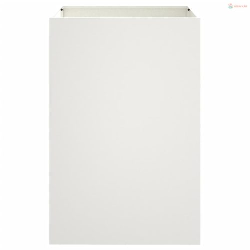 Fehér acél növénytartó 52 x 48 x 75 cm