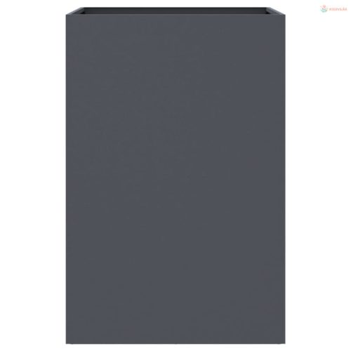 Antracitszürke acél növénytartó 52 x 48 x 75 cm