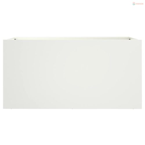 Fehér acél növénytartó 62 x 30 x 29 cm