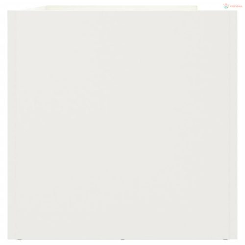 Fehér acél növénytartó 62 x 30 x 29 cm