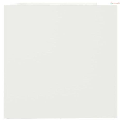 Fehér acél növénytartó 62 x 40 x 39 cm