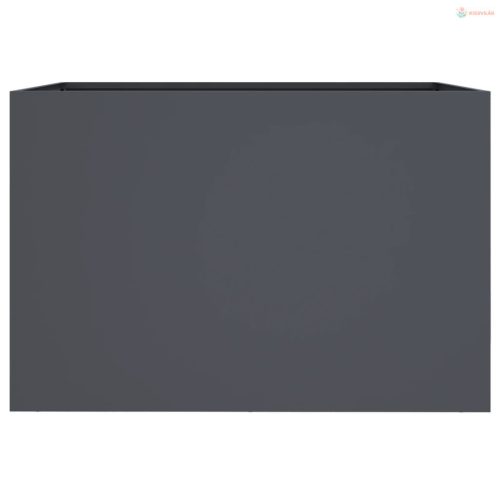 Antracitszürke acél növénytartó 62 x 40 x 39 cm