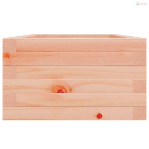 Tömör duglászfenyő kerti virágláda 40x40x23 cm