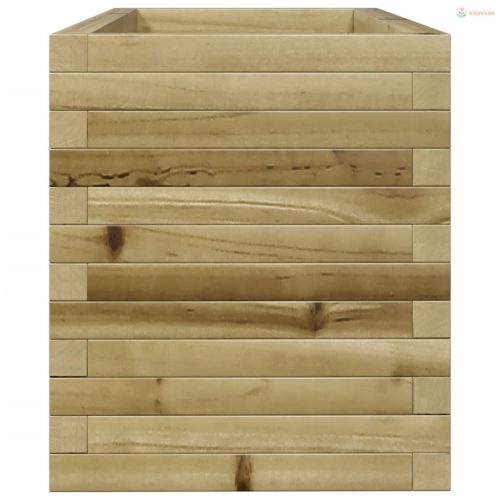 Impregnált fenyőfa kerti virágláda 90 x 40 x 45,5 cm