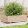 Tömör fenyő kerti virágláda 90 x 60 x 26,5 cm