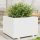 Fehér tömör fenyő virágláda 70 x 70 x 49,5 cm