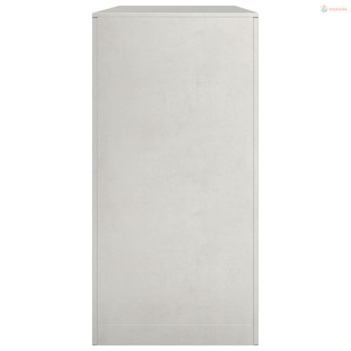 Rozsdamentes acél tűzifatároló 100 x 40 x 80 cm