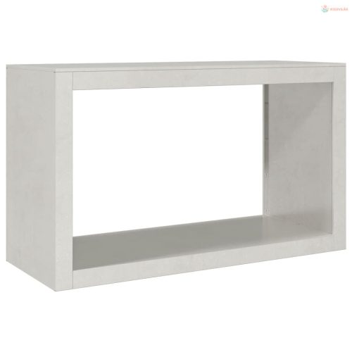 Rozsdamentes acél tűzifatároló 100 x 40 x 60 cm