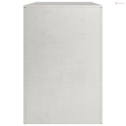 Rozsdamentes acél tűzifatároló 100 x 40 x 60 cm