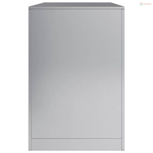 Horganyzott acél tűzifatároló 100 x 40 x 60 cm