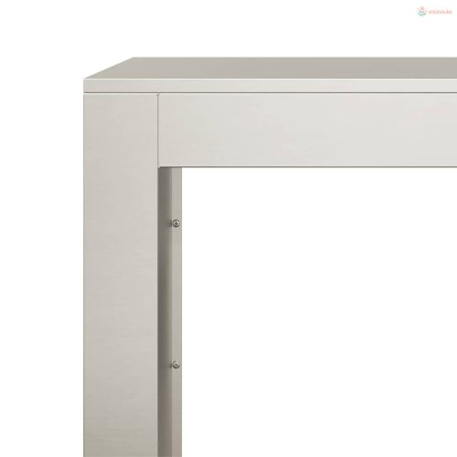 Tűzifa állvány 100x40x60 cm időjárásálló acélból