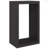 Fekete acél tűzifatároló 60 x 40 x 100 cm