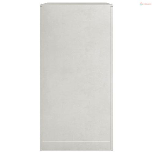 Rozsdamentes acél tűzifatároló 60 x 40 x 80 cm