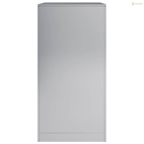 Horganyzott acél tűzifatároló 60 x 40 x 80 cm