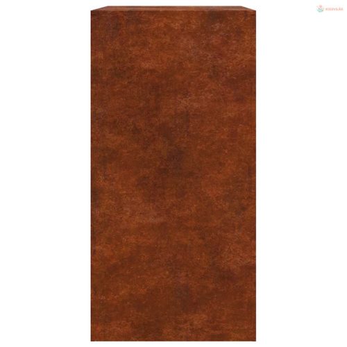 Tűzifa állvány 60x40x80 cm időjárásálló acélból