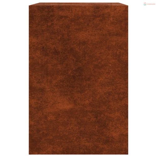 Tűzifa állvány 60x40x60 cm időjárásálló acélból