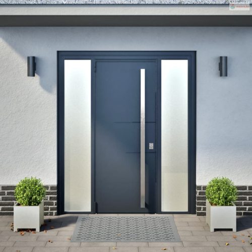 2 db rozsdamentes acél kerti növénytartó 30 x 30 x 30 cm