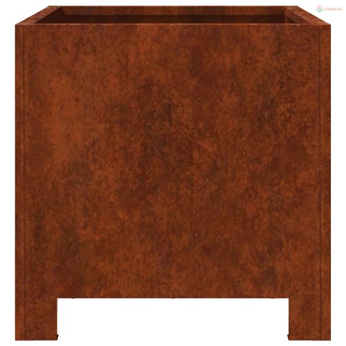 Kerti növénytartók 2 db 30x30x30 cm időjárásálló acélból