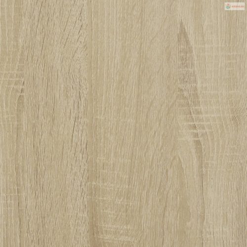 2 db sonoma tölgy szerelt fa növénytartó állvány 10 x 10 x 18cm