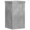 2 db betonszürke szerelt fa növénytartó állvány 10 x 10 x 18 cm