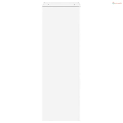 Fehér szerelt fa növényállvány 33 x 33 x 100 cm