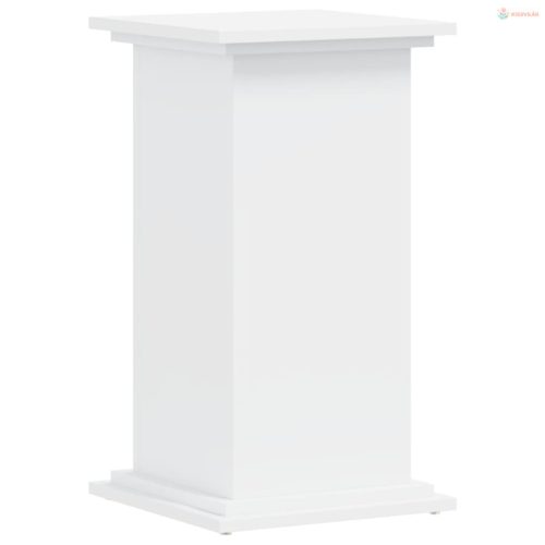 Fehér szerelt fa növénytartó 33 x 33 x 60 cm