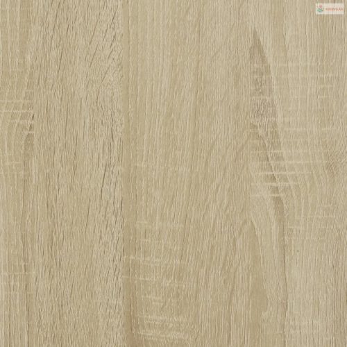 Sonoma tölgy színű szerelt fa növényállvány 33 x 33 x 60 cm