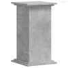 Betonszürke szerelt fa növényállvány 33 x 33 x 60 cm